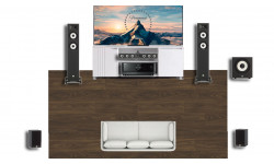 Домашній кінотеатр JBL 5.1 A170+A120+A135C+A100P Yamaha RX-V6A